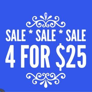 Most Novelty Jewelry is 4/$25‼️‼️‼️